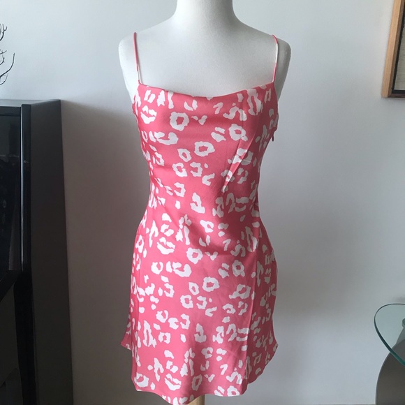 🎄CYBER SALE🎄Say No More Pink Leopard Print Mini Dress - Picture 6 of 8